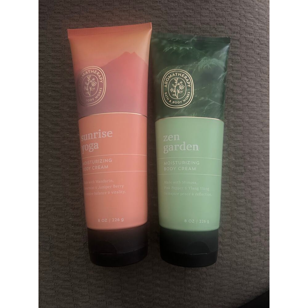 Bath & Body Works Lotions Sunrise Yoga and Zen Garden